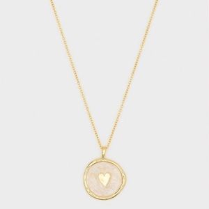 Gorjana Heart Coin Layering Necklace